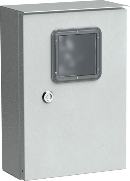 Корпус ЩУРн-1/9 TITAN 370х250х135мм У1 IP54 коттеджный метал. IEK MKM24-N-009-54-ZO
