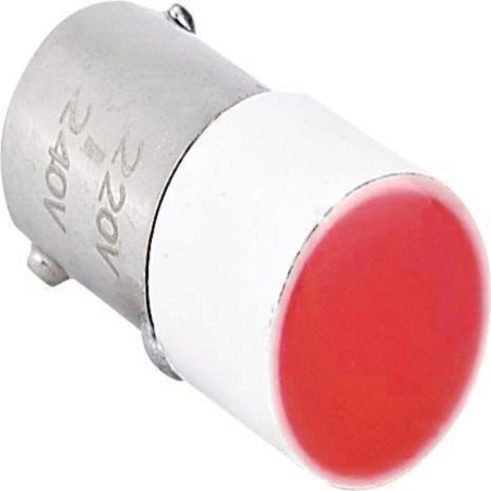 Лампа BA9s для NP2 AC/DC24В (LED) (R) красн. CHINT 576747