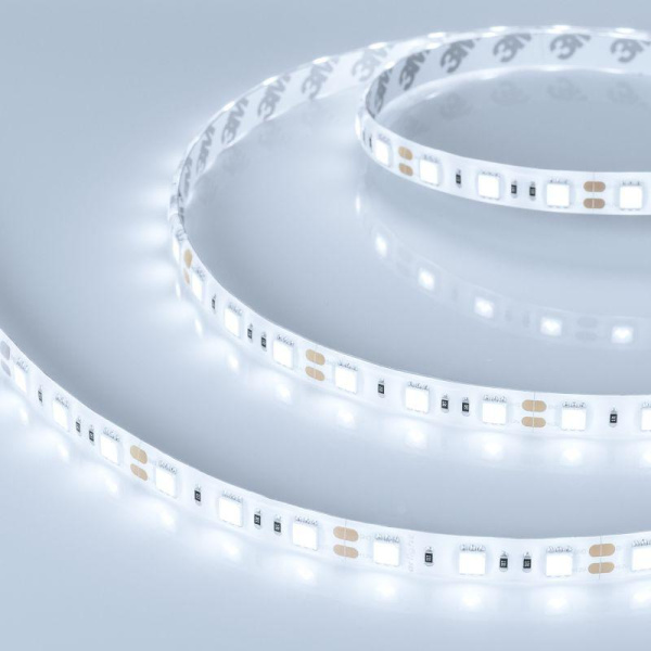 Лента светодиодная RTW-SE-B60-10mm 12V White 6000К 14.4Вт/м IP65 5060 герметичная (уп.5м) Arlight 014636(2)