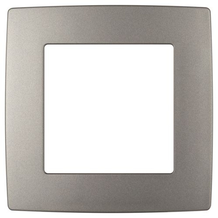 Рамка 1-м Эра12 12-5001-16 титан Эра Б0065735