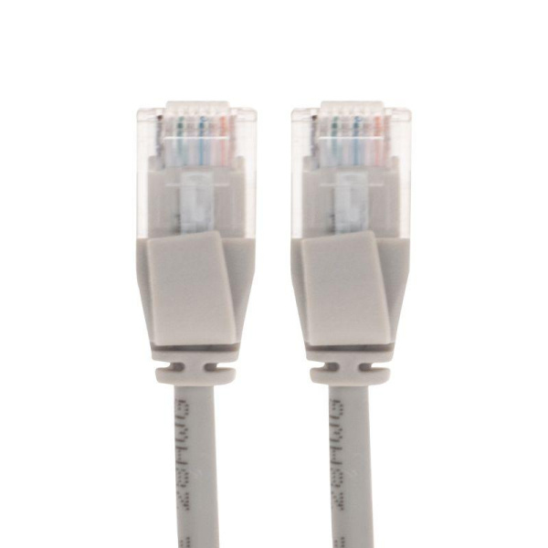 Патч-корд U/UTP CAT 6A (10G) RJ45-RJ45 28AWG LSZH сер. 2м Rexant 02-0380-2