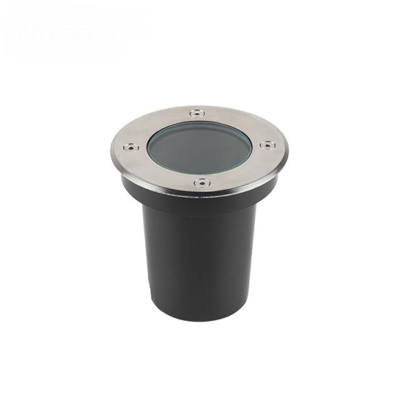 Светильник PGR R110 GU10-1 max 50Вт GU10 IP67 230В Chrome под лампу грунтовый для ландшафтного освещения JazzWay 5040052