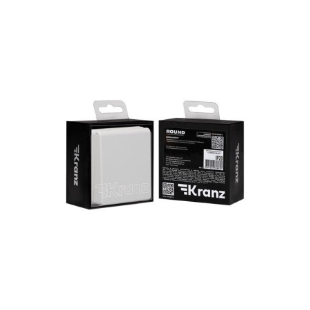 Вывод кабеля ROUND перламутр Kranz KR-78-0736-1