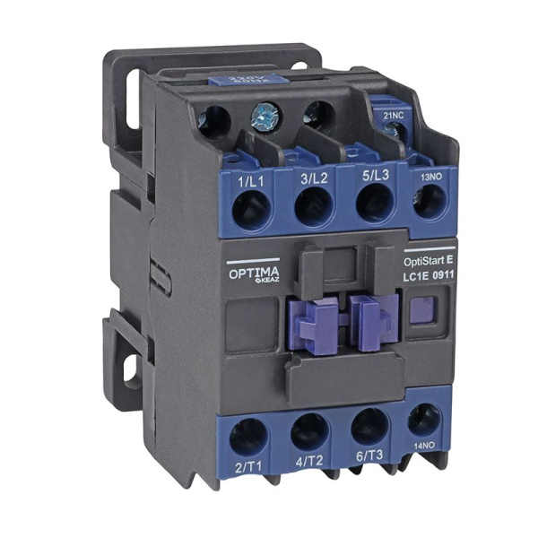 Контактор OptiStart E LC1E12M5 12A 220В AC 1НО+1НЗ КЭАЗ 367523