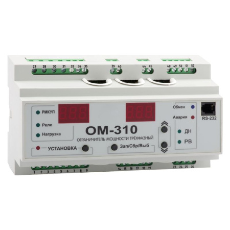 Реле мощности OptiDin ОМ 310 УХЛ3.1.1 КЭАЗ 114076