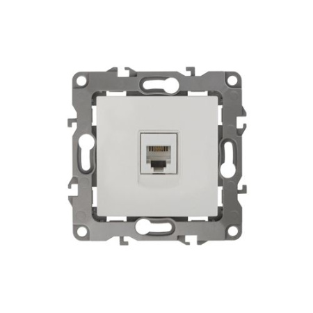 Розетка телефонная Эра12 12-3105-01 RJ11 IP20 бел. Эра Б0014711
