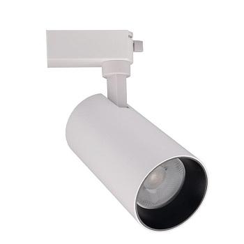 Светильник светодиодный трековый TRB 0730 30Вт 4000К IP40 24град. 1ф WH бел. JazzWay 5066298