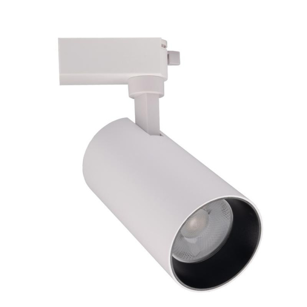 Светильник светодиодный трековый TRB 0730 30Вт 4000К IP40 24град. 1ф WH бел. JazzWay 5066298