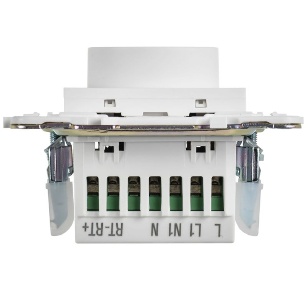 Термостат электронный SKANDY SK-T01W с индикацией арктич. бел. IEK SK-RT11-K01