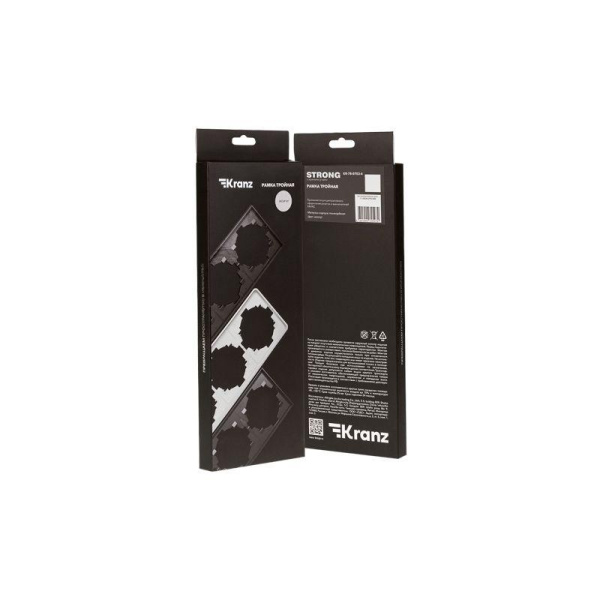 Рамка 3-м STRONG MIELE жемчуж. Kranz KR-78-0753-4