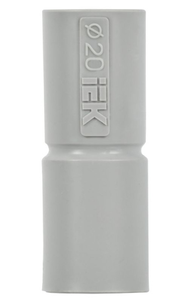 Муфта соединительная для жестких труб d20 GIG-20 ELASTA IEK CTA10D-GIG20-K41-100
