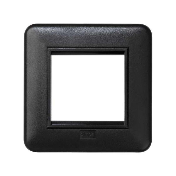 Суппорт 1мод. K45 с рамкой графит Simon Connect KR245-14