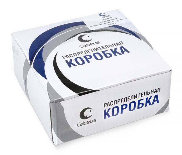 Коробка распределительная 180х170х75мм DB-30P-NS на 30 пар Cabeus 7776c