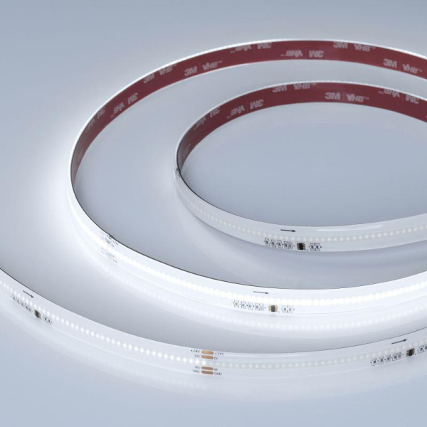 Лента светодиодная SPI-COB-SE-X378-12mm 24V White 6000К-PX63-BPT 7Вт/м IP65 герметичная бегущий огонь (уп.5м) Arlight 041738