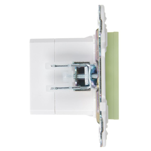 Розетка USB A+C 3.1А SKANDY SK-R14G мятный IEK SK-U22-D31-K06