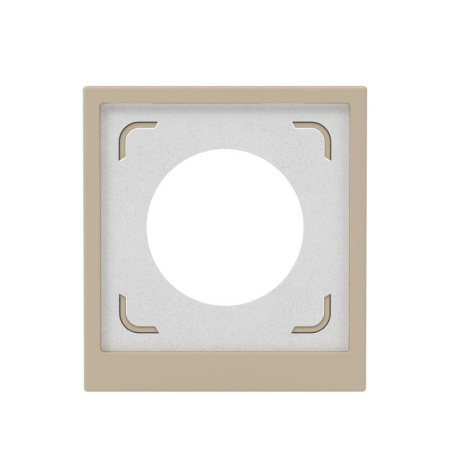 Рамка 1-м KANT IP44 ванильн. марципан DKC 7015942