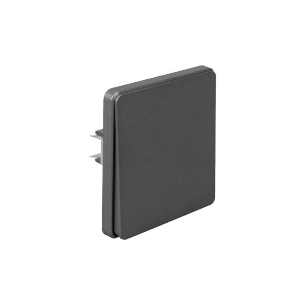 Выключатель 1-кл. СП ROUND MIELE 10А титан Kranz KR-78-0705-2