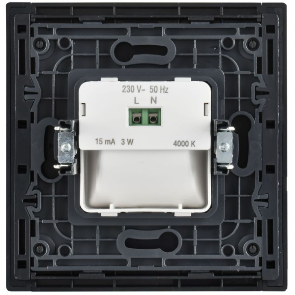 Подсветка светодиодная FORTE&PIANO FP157M встраив. черн. IEK FP-FL20-M-K02