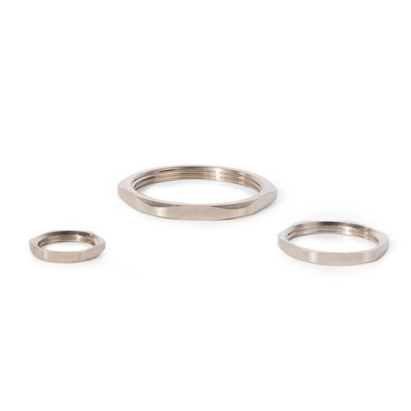 Гайка латунная плоская ГП-М40 (уп.25шт) Fortisflex 88235
