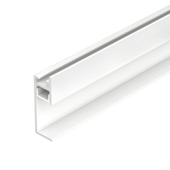 Профиль PLINTUS-H35-F-2000 WHITE L2000 алюм. Arlight 043605