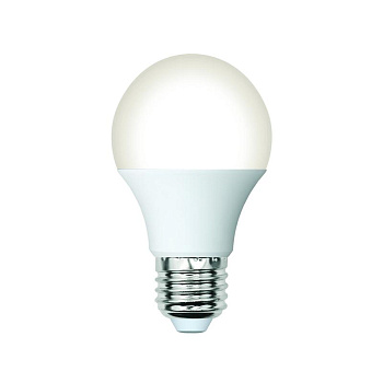 Лампа светодиодная LED-A60-9W/4000K/E27/FR/SLS 9Вт A60 матовая 4000К бел. свет E27 Volpe UL-00008775
