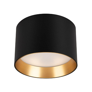 Светильник светодиодный SP-BISCOTTO-R120-12W Warm3300-MIX BK-GD 80deg 230В IP54 12Вт 3300К метал. Arlight 055026