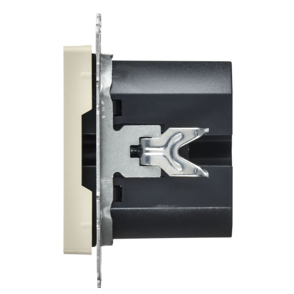 Розетка СП BRITE РЮ12-1-БрКр USB C 65Вт высокоскор. заряд. беж. IEK BR-U13-065-K10