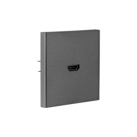 Розетка СП STRONG HDMI IP20 графит Kranz KR-78-0730-6