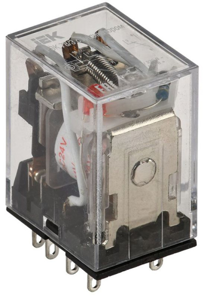 Реле РЭК 78-3(MY3) с инд. 5А 24В DC (уп.20шт) IEK RRP20-3-05-024D-LED