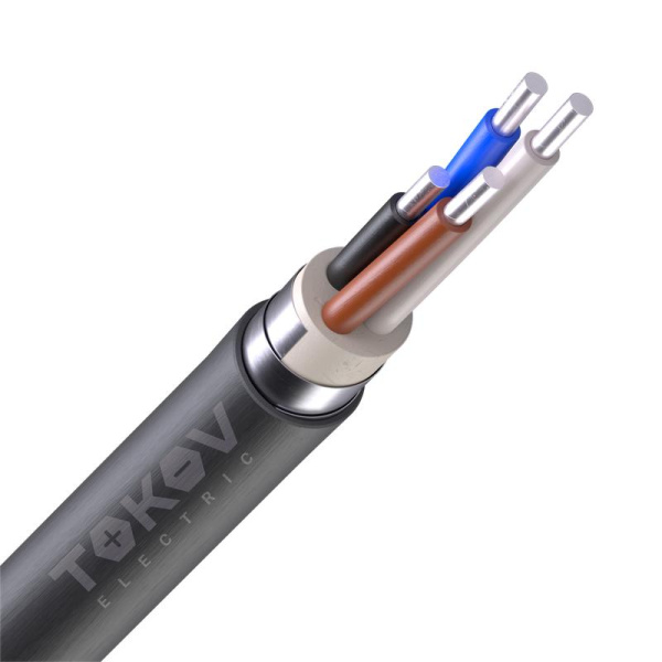 Кабель TOKOV ELECTRIC АВБШв 4х25 ОК (N) 0.66кВ (м) УТ000030757