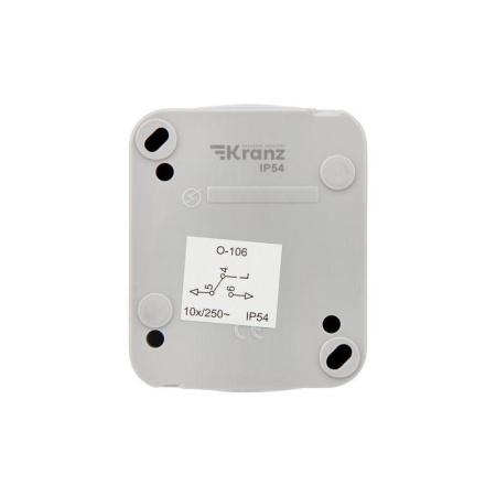 Переключатель проходной ОП Mini OG IP54 сер. Kranz KR-78-0837