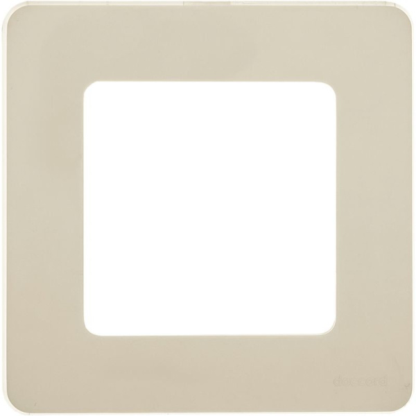 Рамка 1-м СП Inspiria IP20 сл. кость IEK 673931