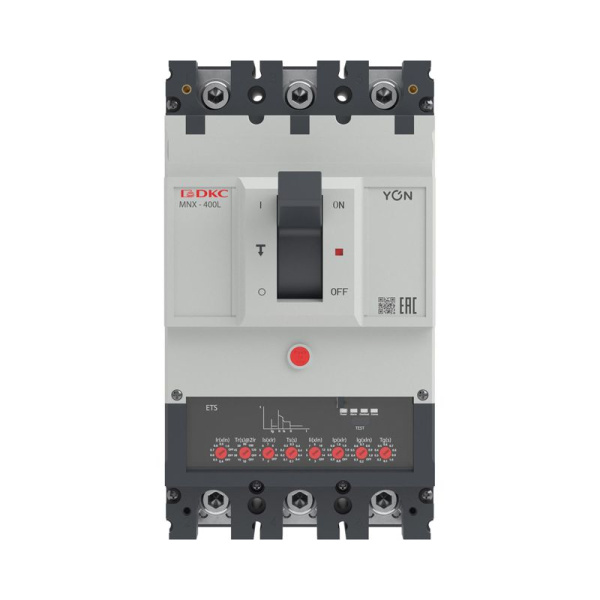Выключатель автоматический в литом корпусе YON pro MNX400L 3P 400А 70кА при AC415V расц. ETS YON MNX400L3PETS0400