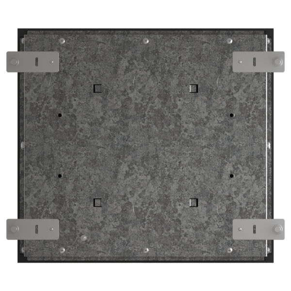 Люк MultiDesk MDK10 на 12мод. IP40 с монтажной коробкой для бетонных полов SE MDK10212