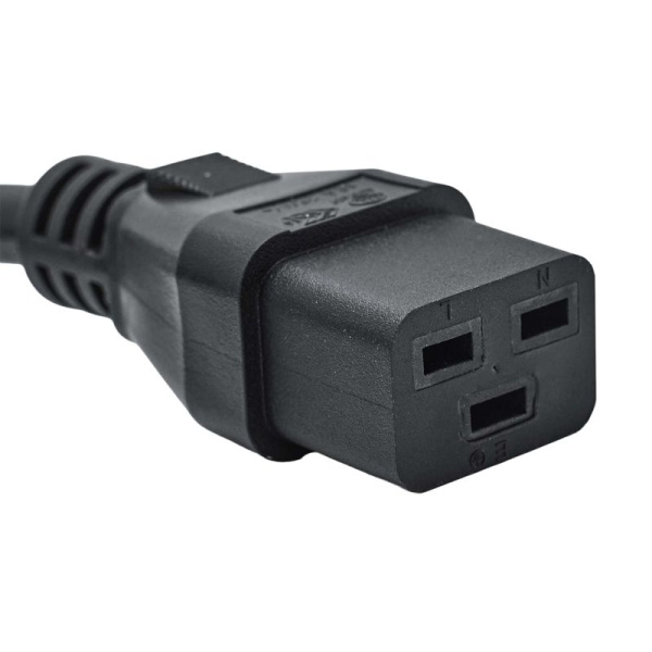 Кабель питания Sсhuko - IEC320 C19 1.0 м сечение 3х2.5кв.мм DKC R5CORDS910