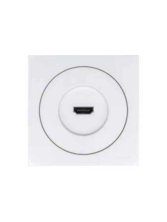 Розетка HDMI 1-м СП OSEN белая LEZARD 743-0288-203