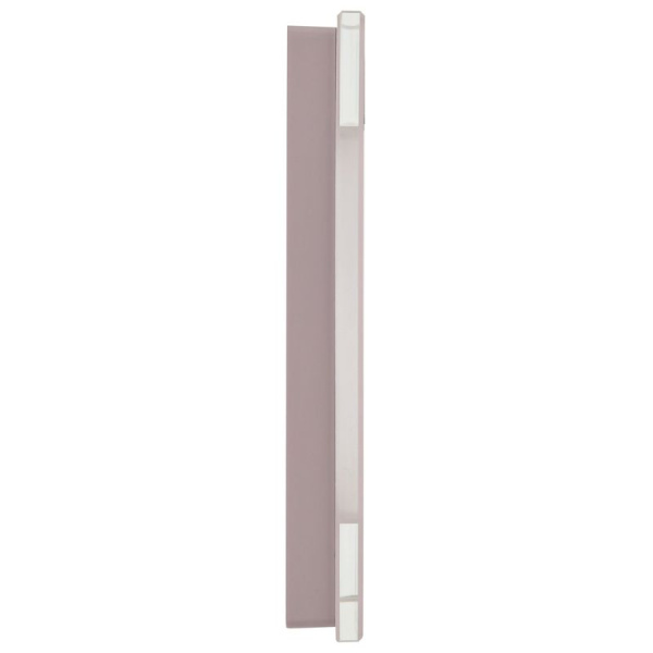 Рамка 1-м BRITE РУ-1-2-Бр стекло розовый матов. IEK BR-M12-G-31-K14