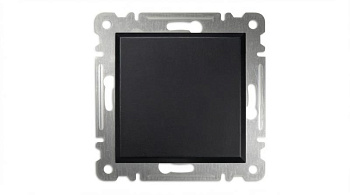 Выключатель 1-кл СП 10А IP20 250В механизм черн. Makel 57054001