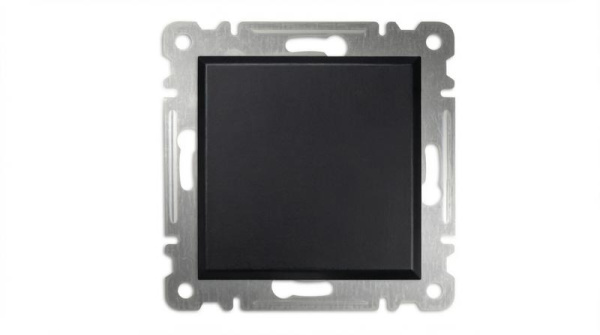 Выключатель 1-кл СП 10А IP20 250В механизм черн. Makel 57054001