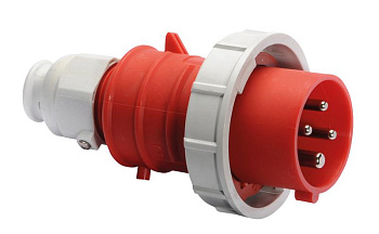 Вилка кабельная 32А 4п 3P+PE 6ч 400В IP67 Quick Connect Bals 21351