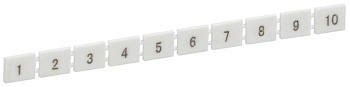 Маркировка для СМК серии 222-41ХХ (уп.50шт) IEK UKZ20D-41XX-MK