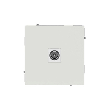 Розетка телевизионная одиночная TV KANT бел. песок DKC 7010503