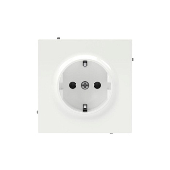 Розетка силовая KANT 2P+E без шторки бел. магнолия DKC 7000033