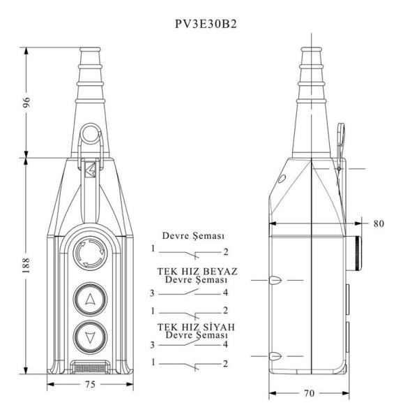 Пульт управления EMAS PV3E30B2
