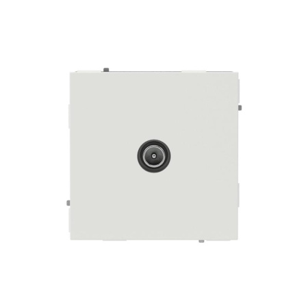 Розетка телевизионная проходная TV KANT бел. песок DKC 7010513