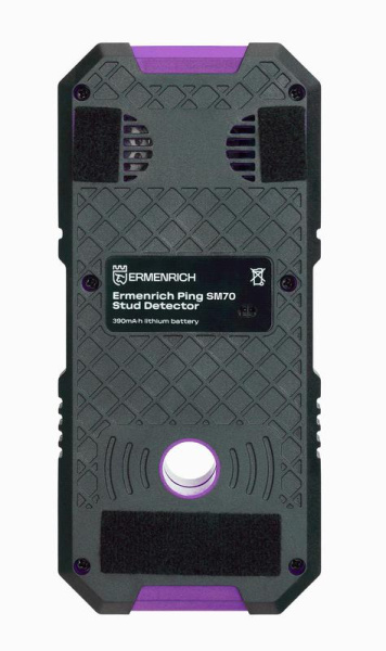 Детектор скрытой проводки Ping SM70 фиолет. Ermenrich 83841