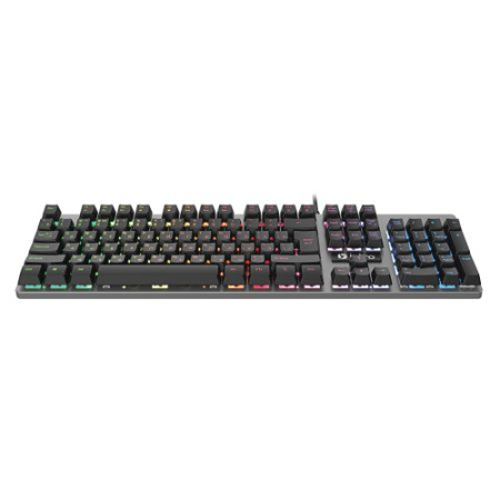 Клавиатура игровая KG480 проводная метал. с подсветкой черн. А0036180 Intro Б0060192