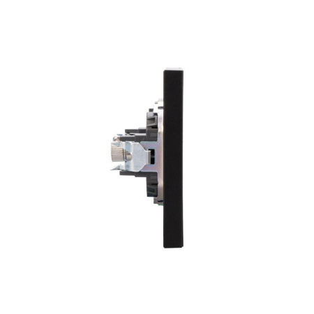 Розетка СП STRONG MIELE TV антрацит Kranz KR-78-0723-5