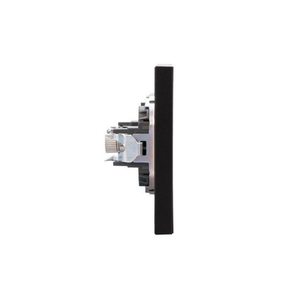 Розетка СП STRONG MIELE TV антрацит Kranz KR-78-0723-5