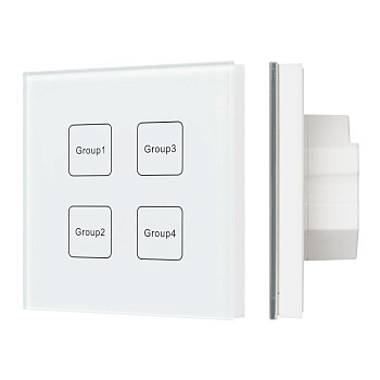 Панель сенсорная DALI-901-11-4G-DIM-DT6-IN White (BUS) (IP20 пластик) INTELLIGENT ARLIGHT 037194